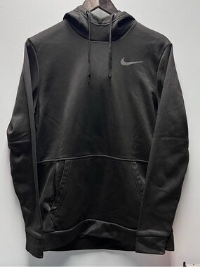 Nike Black Therma-FIT Fleece Pullover